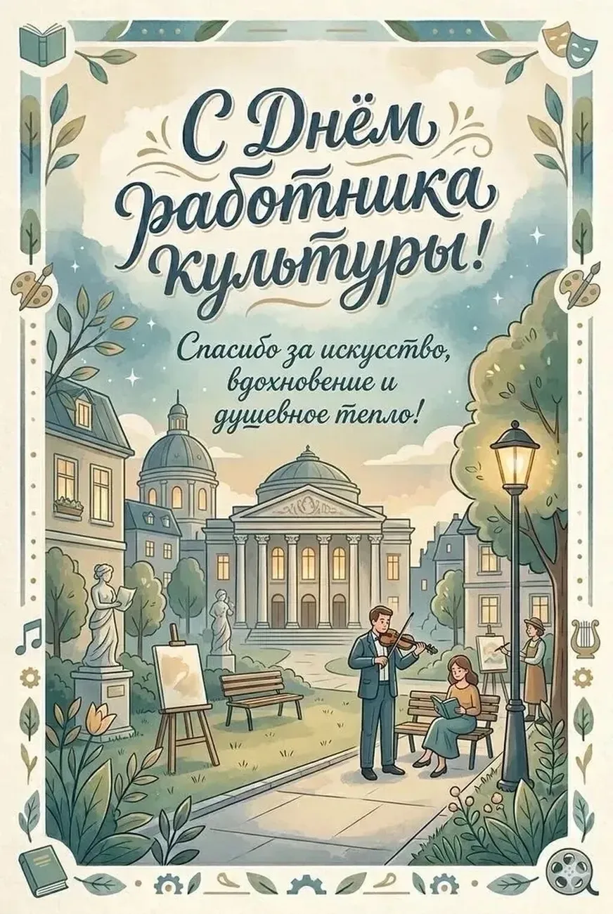 С днем работника культуры