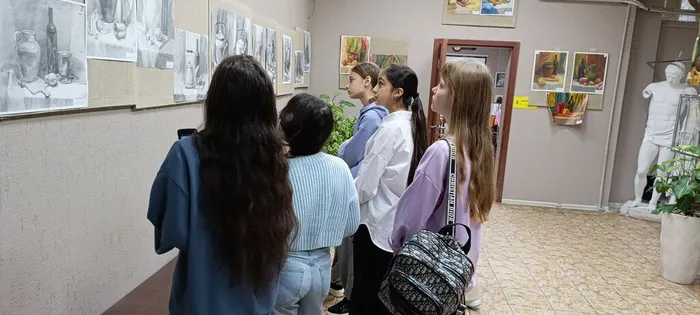 посещение выставки