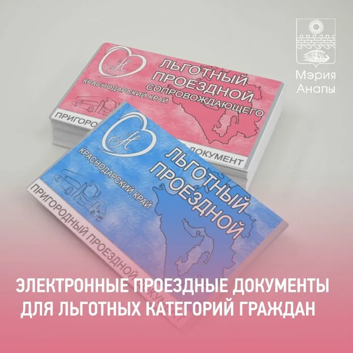Электронные проездные документы для льготной категории граждан