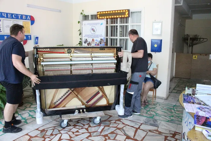 РАЗГРУЗКА ПИАНИНО