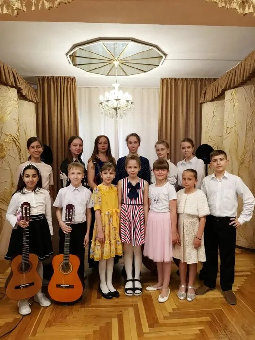 участники отчетного концерта