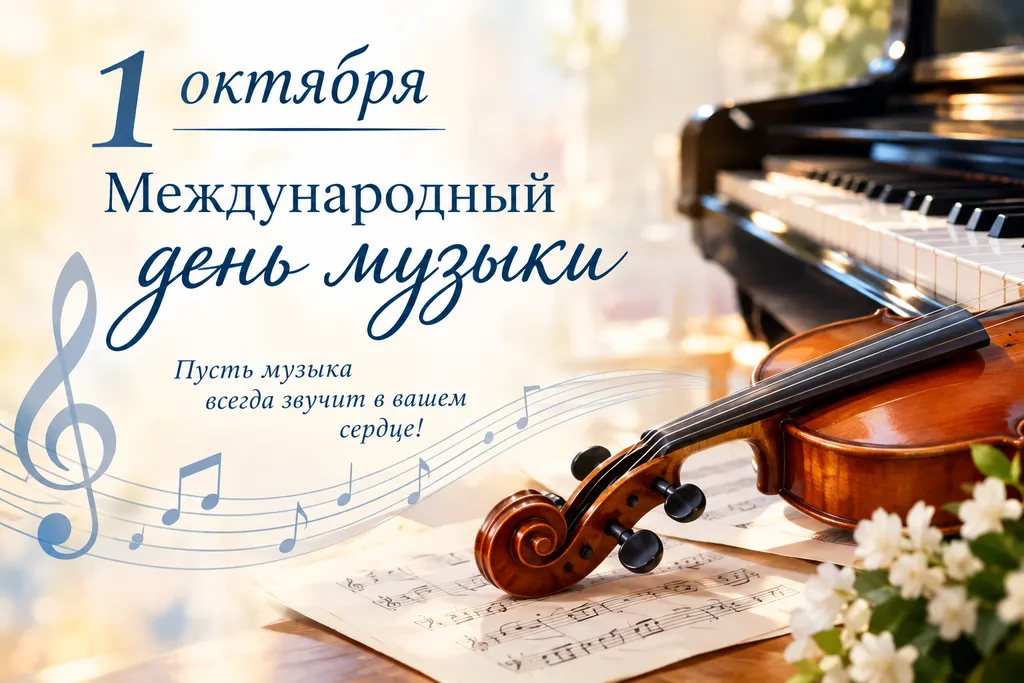 1 октября международный день музыки