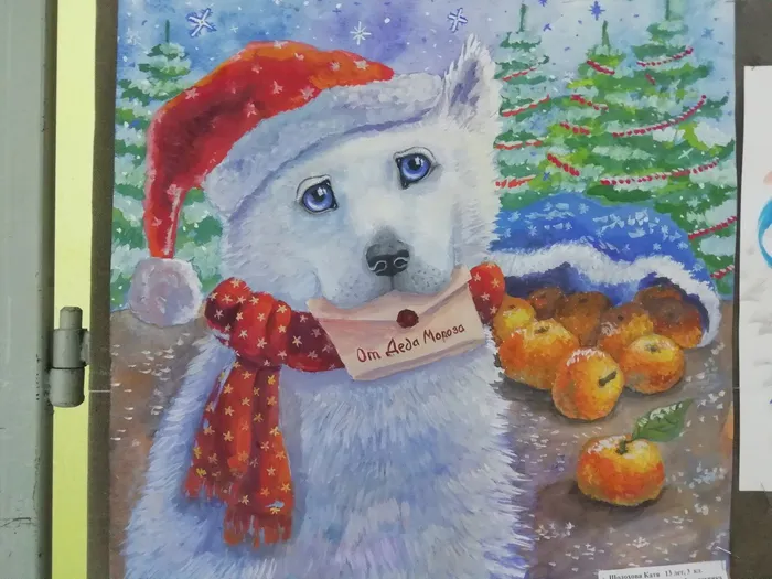 рисунок снеговика с выставки рисунков